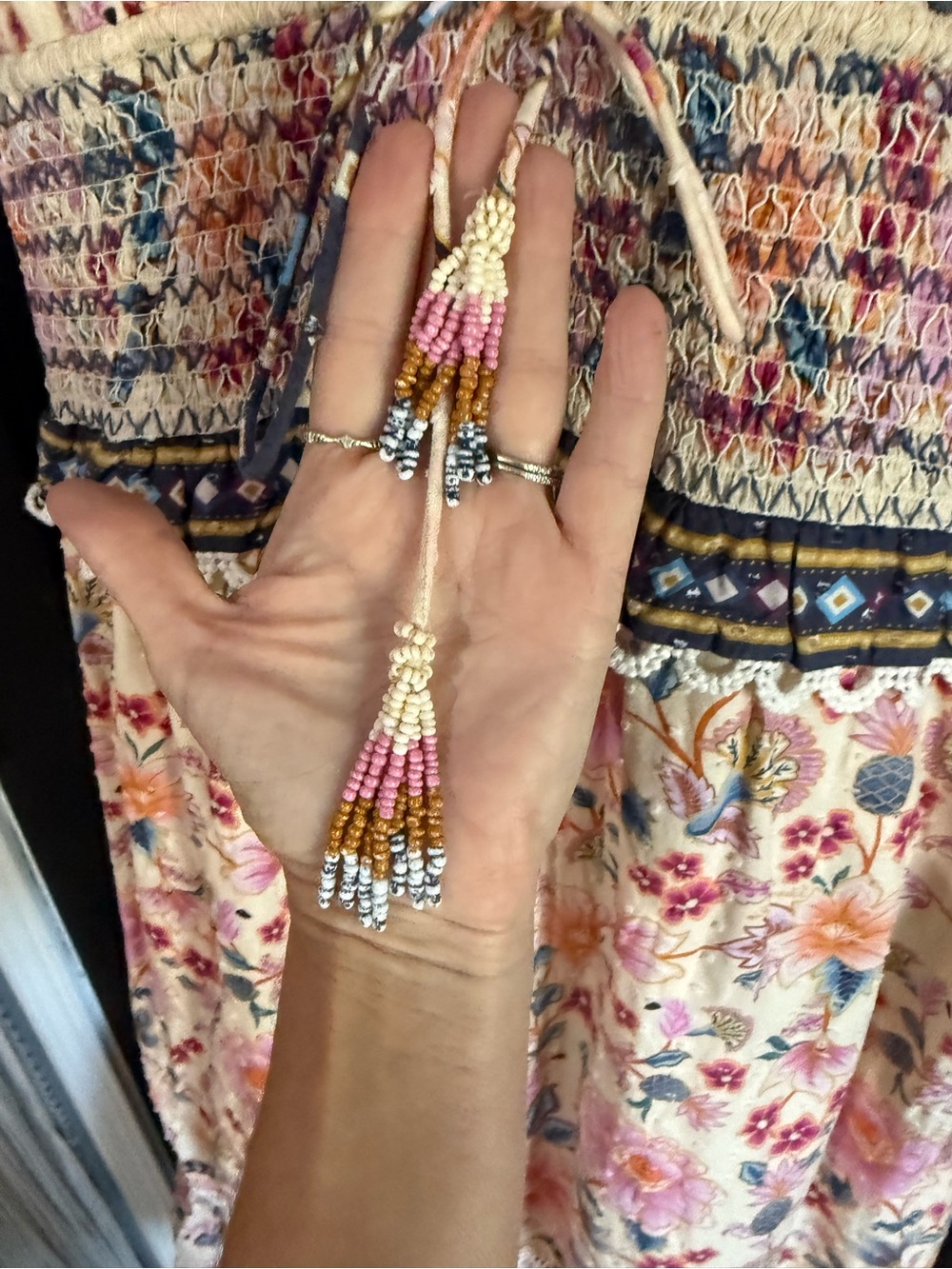 Farm Rio Superbloom Tapestry Ruffle Maxi Dress - Picture 5 of 8
